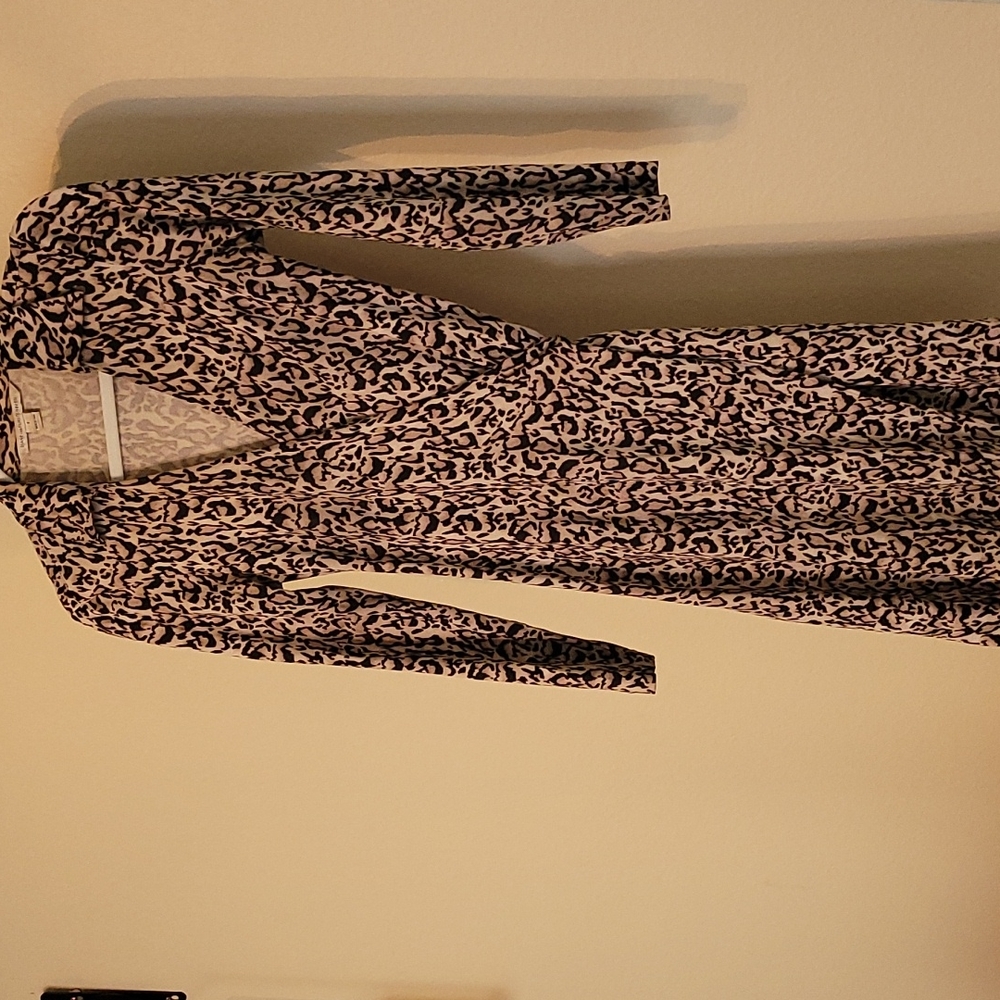 DVF Wrap Dress tiger patterns